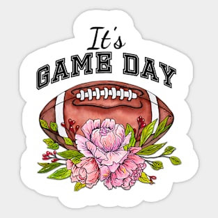 its game day football Sticker